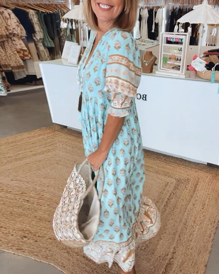 GraceBloom™ | Elegant Floral Dress