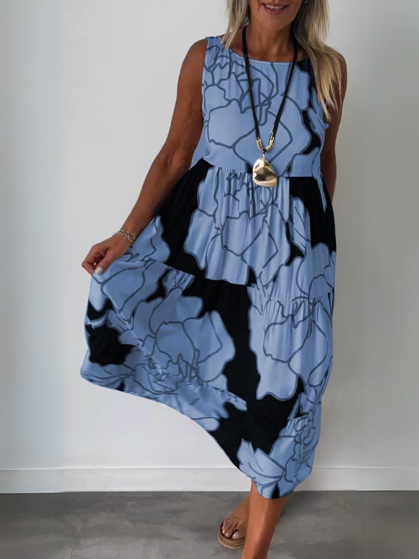 Petal Essence | Aveline Floral Maxi Dress