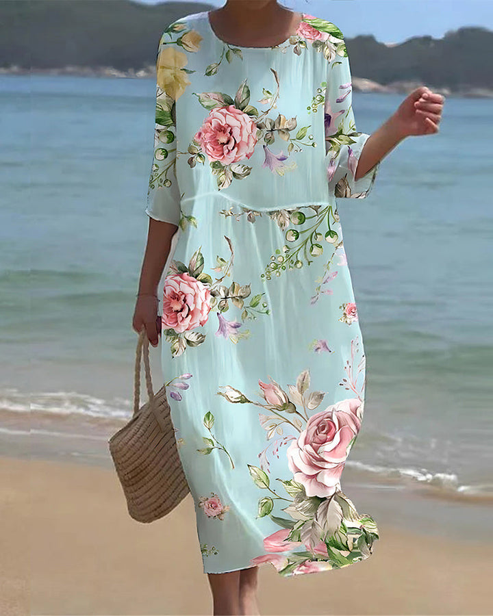 Blossom Chic | Naia Floral Maxi