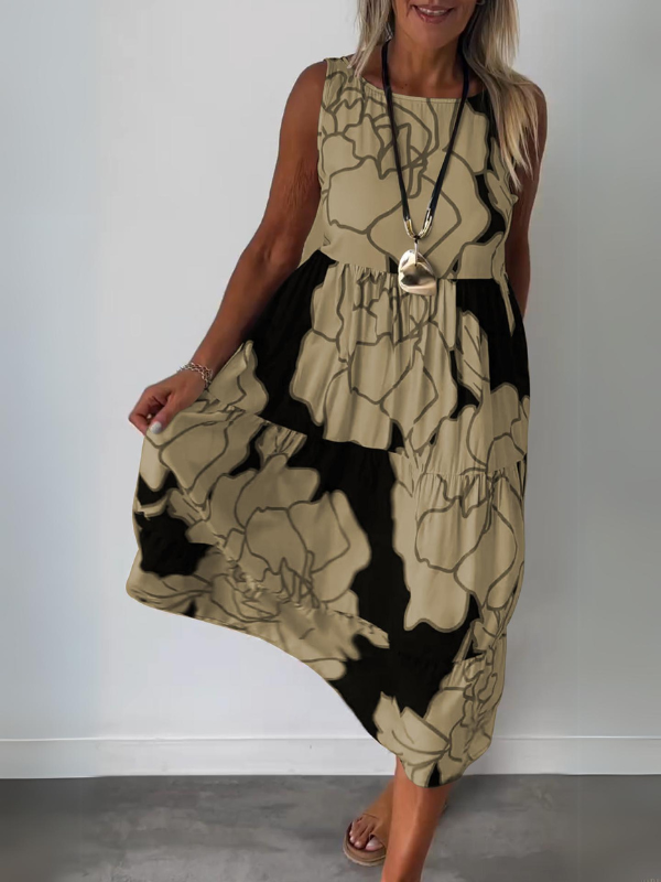 Petal Essence | Aveline Floral Maxi Dress