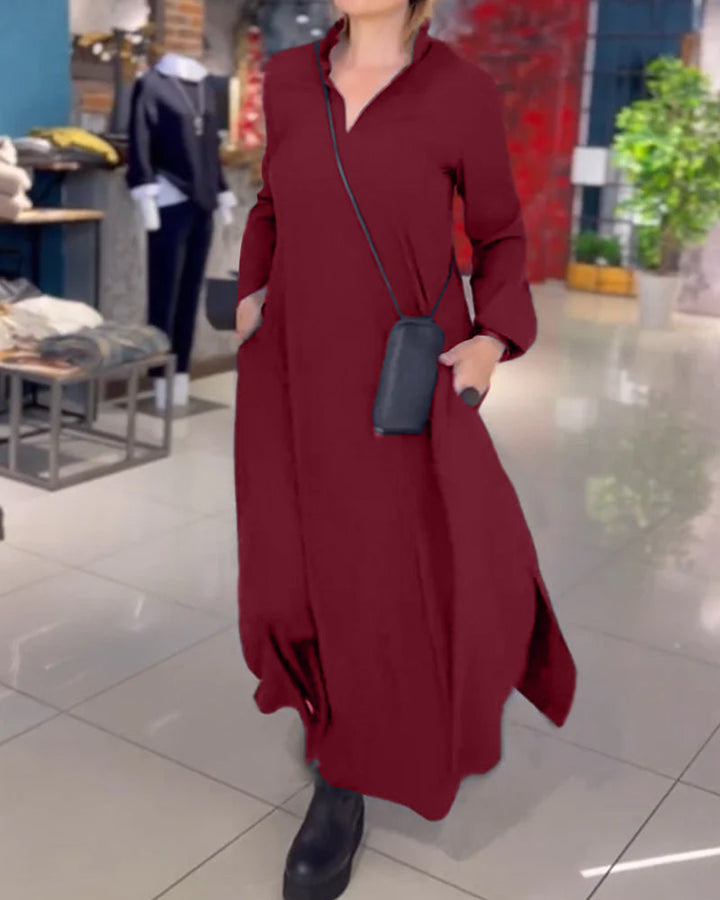 Refined Grace | Camille Split Dress