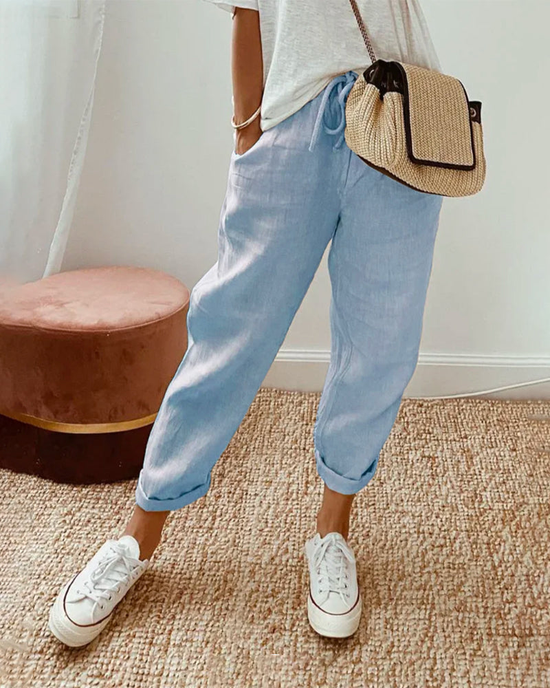 Breeze Line | Lucy Linen Pants
