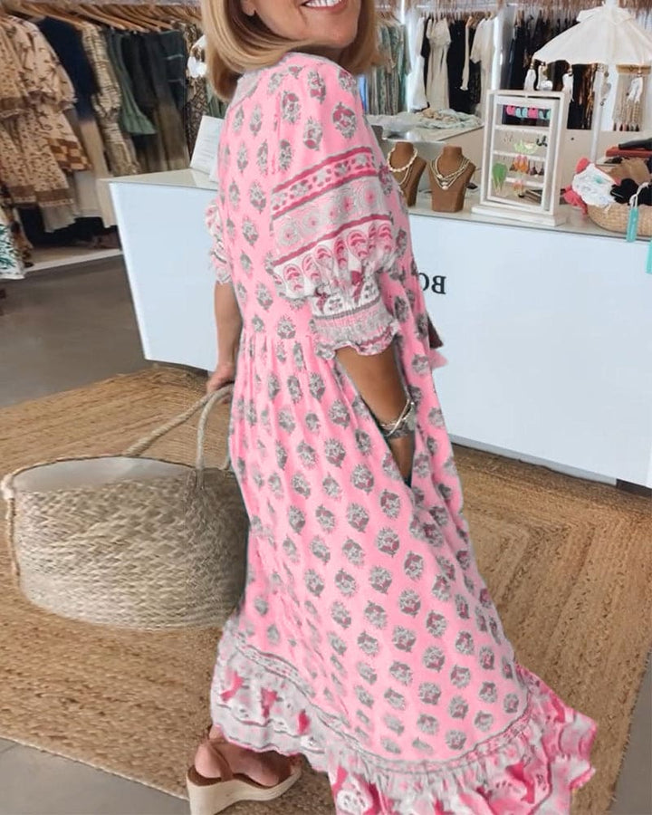 GraceBloom™ | Elegant Floral Dress