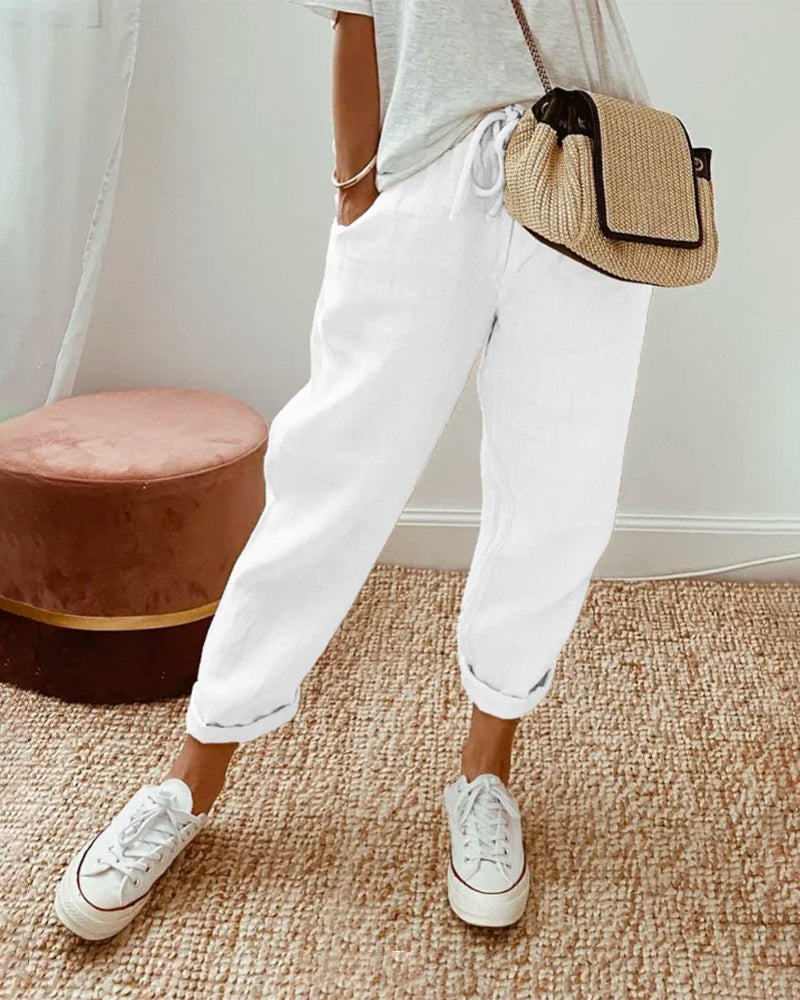 Breeze Line | Lucy Linen Pants