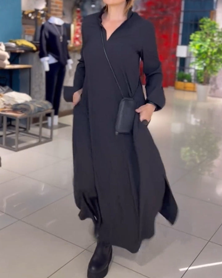 Refined Grace | Camille Split Dress