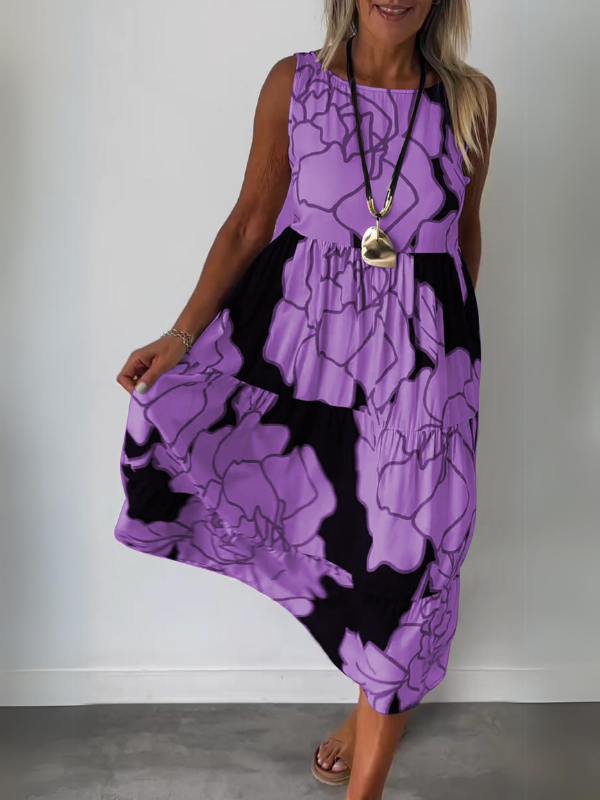 Petal Essence | Aveline Floral Maxi Dress
