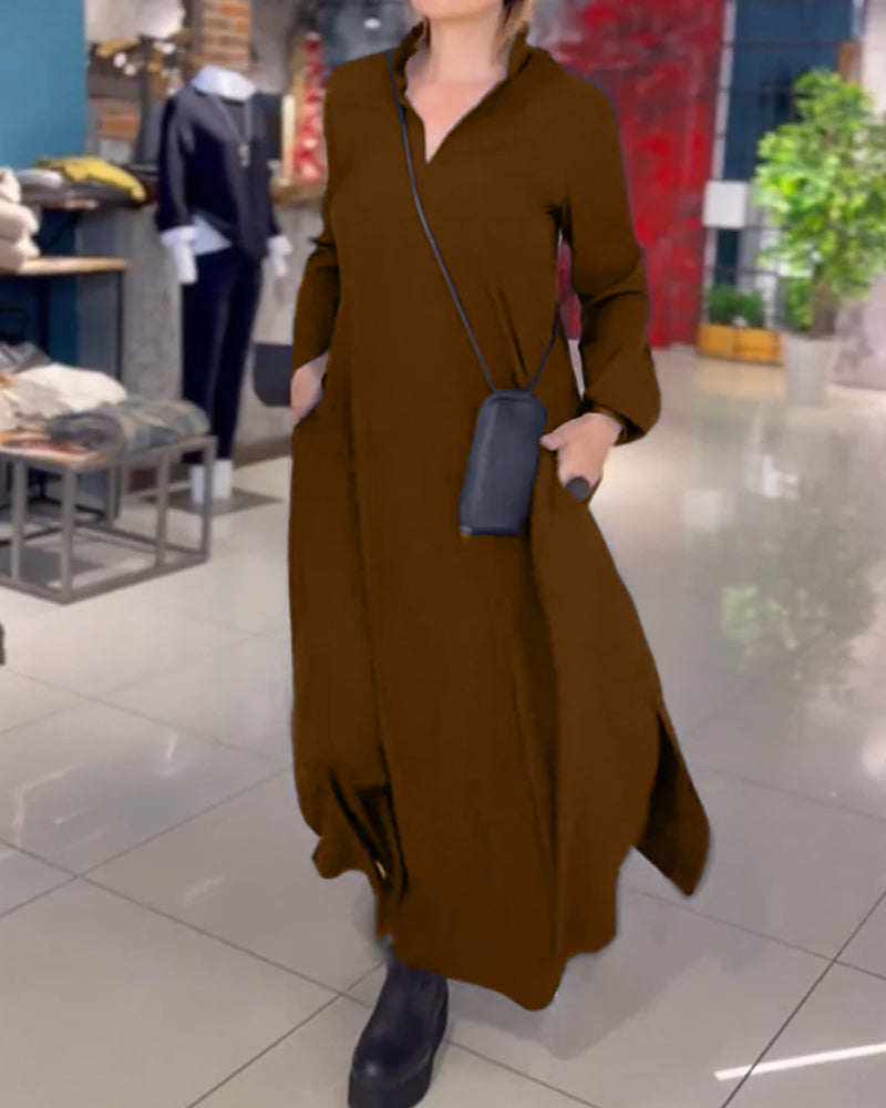 Refined Grace | Camille Split Dress
