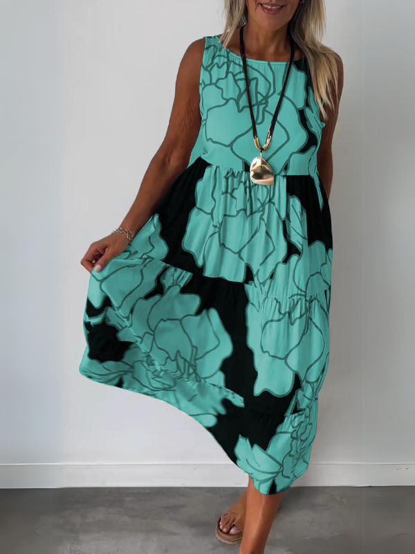Petal Essence | Aveline Floral Maxi Dress