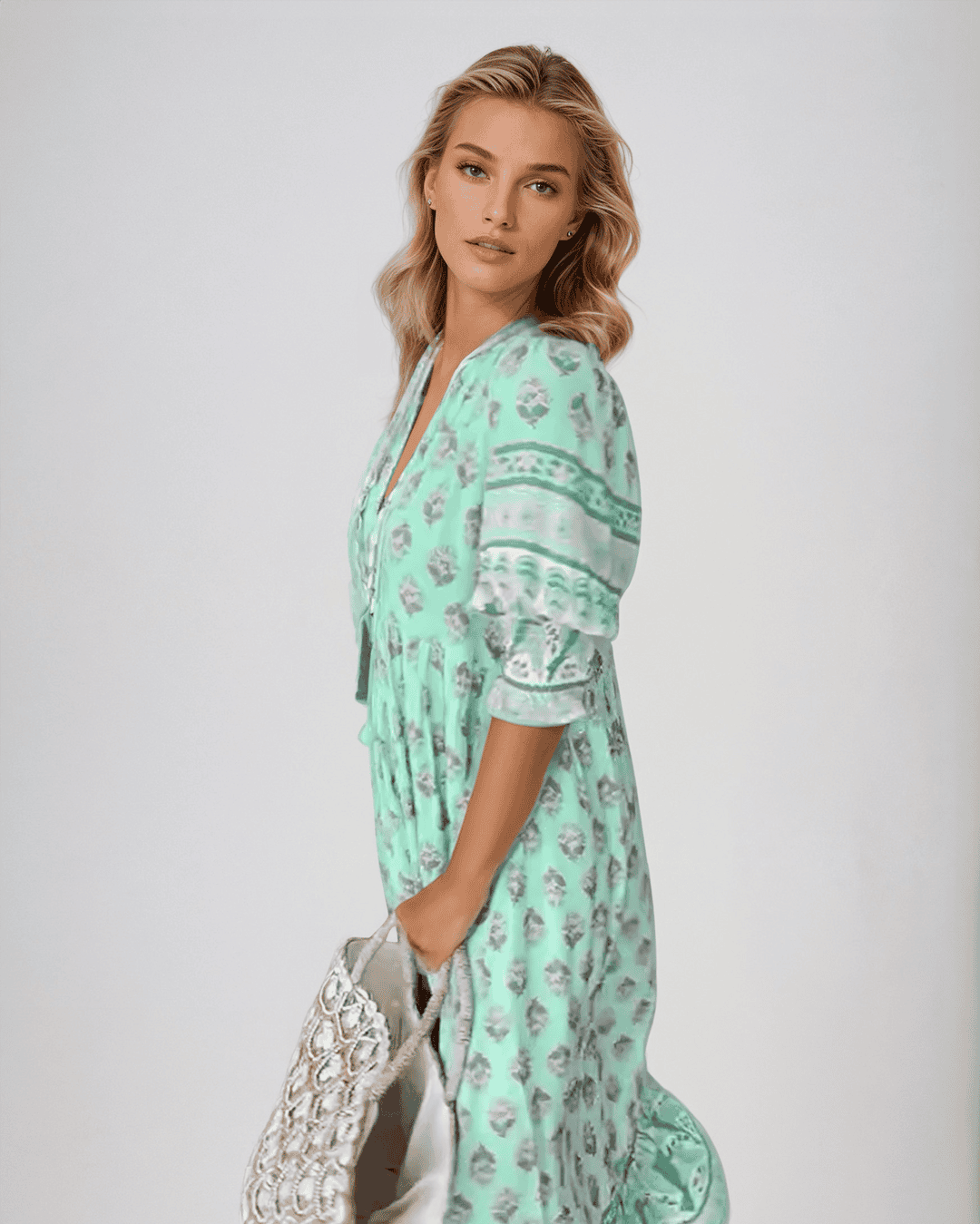 GraceBloom™ | Elegant Floral Dress