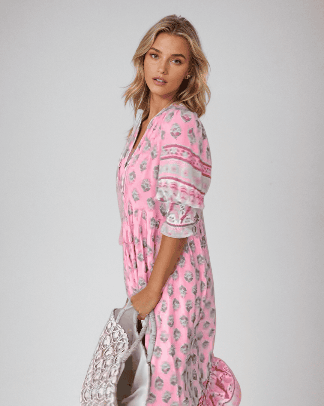 GraceBloom™ | Elegant Floral Dress