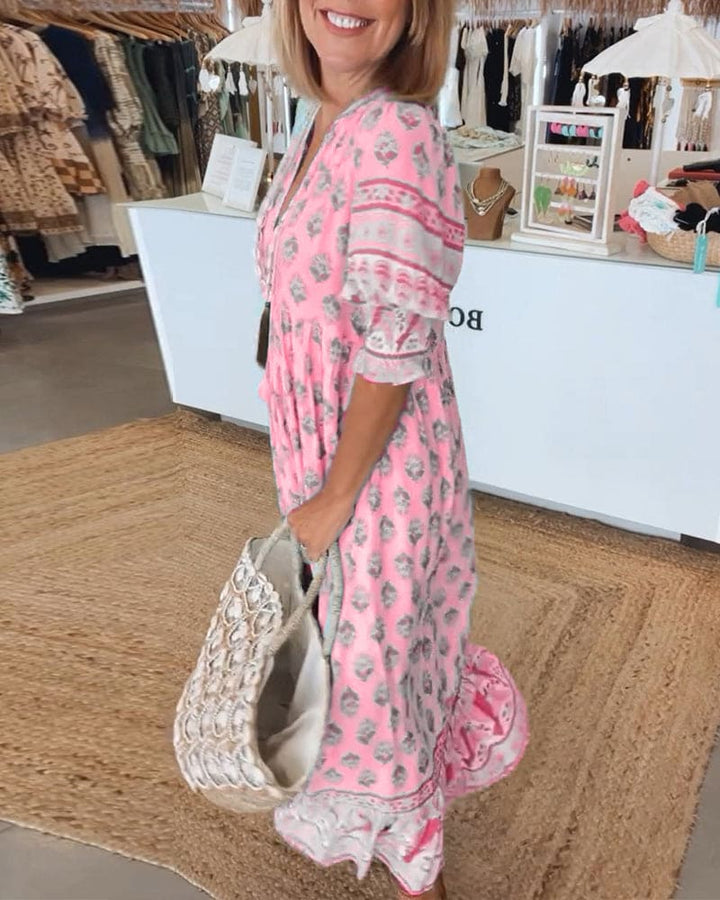GraceBloom™ | Elegant Floral Dress