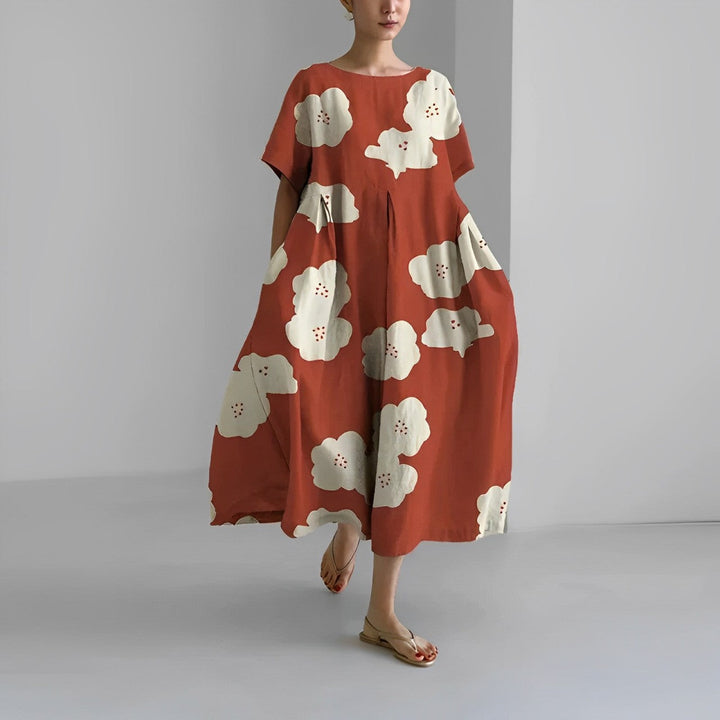 Floral Grace | Noora Spring Maxi Dress