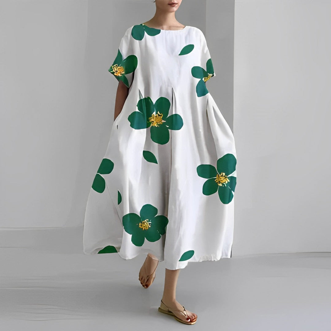 Floral Grace | Noora Spring Maxi Dress