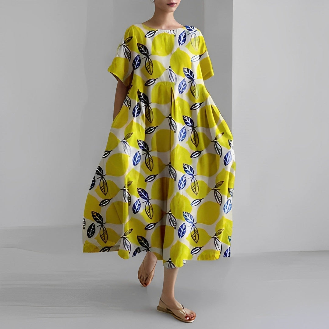 Floral Grace | Noora Spring Maxi Dress
