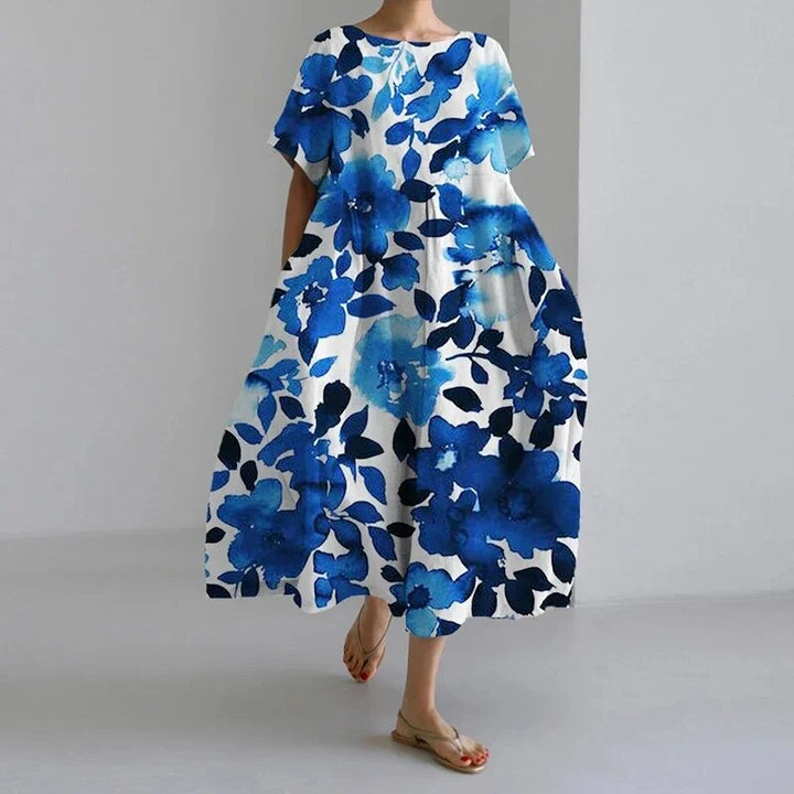 Floral Grace | Noora Spring Maxi Dress