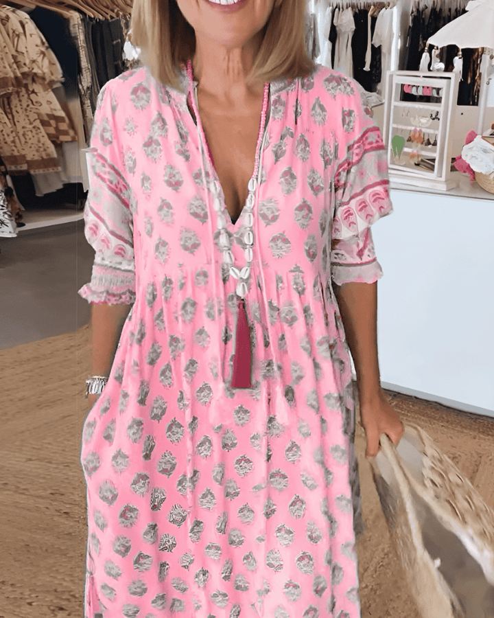 GraceBloom™ | Elegant Floral Dress