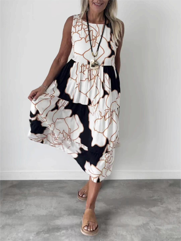 Petal Essence | Aveline Floral Maxi Dress