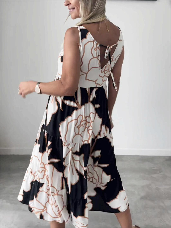 Petal Essence | Aveline Floral Maxi Dress