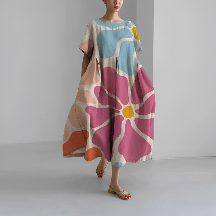 Floral Grace | Noora Spring Maxi Dress