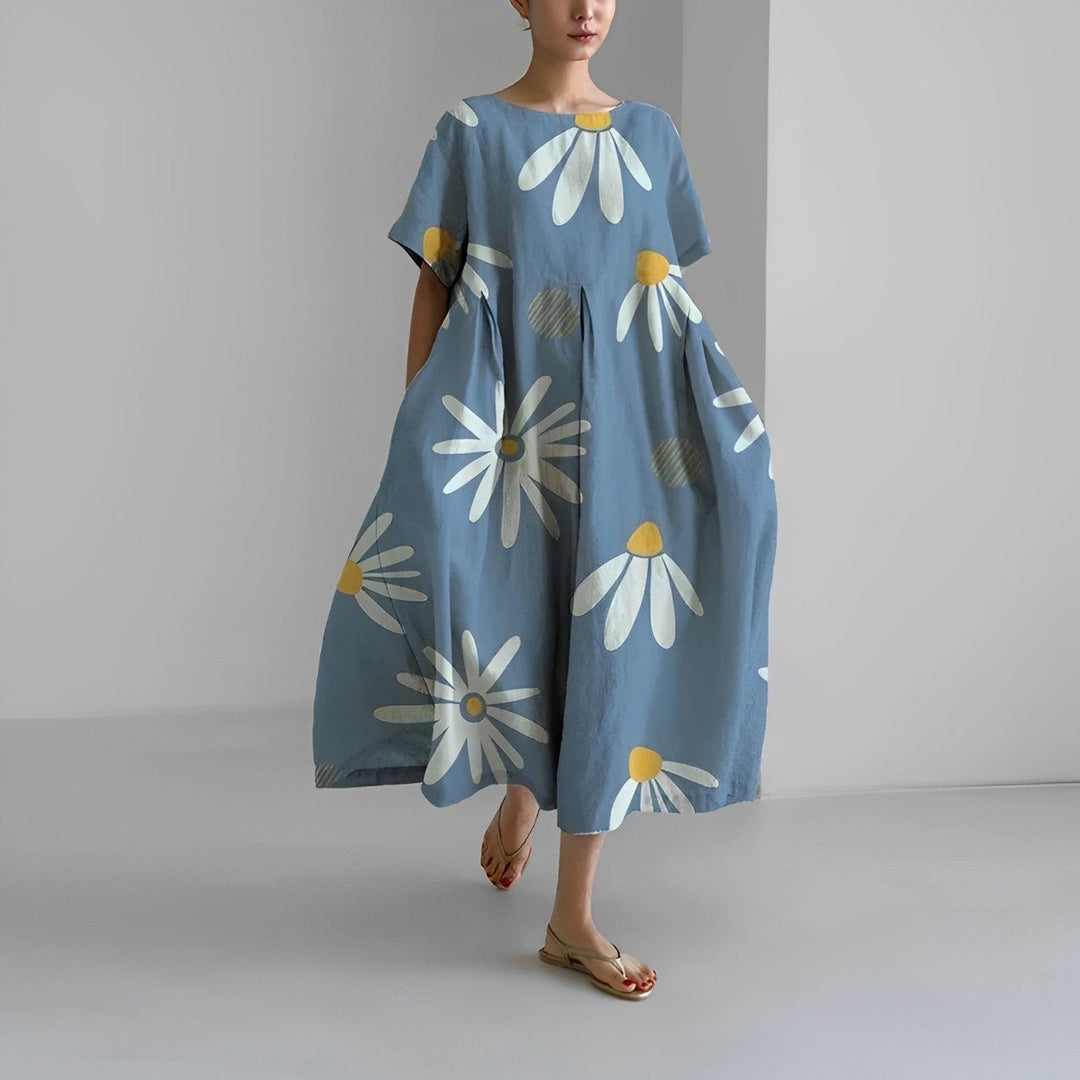 Floral Grace | Noora Spring Maxi Dress